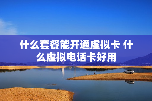 什么套餐能开通虚拟卡 什么虚拟电话卡好用