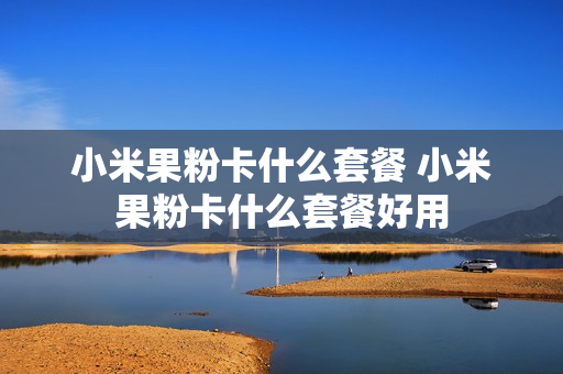 小米果粉卡什么套餐 小米果粉卡什么套餐好用
