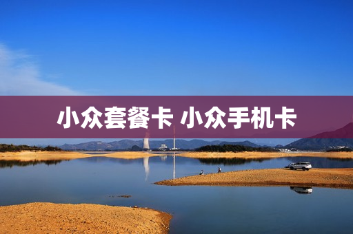 小众套餐卡 小众手机卡