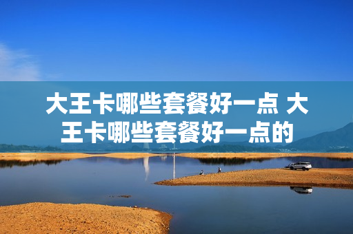 大王卡哪些套餐好一点 大王卡哪些套餐好一点的