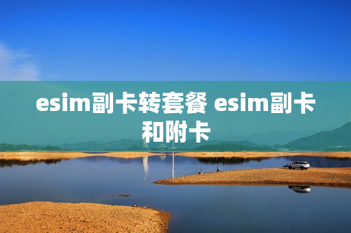 esim副卡转套餐 esim副卡和附卡