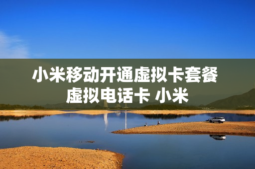 小米移动开通虚拟卡套餐 虚拟电话卡 小米