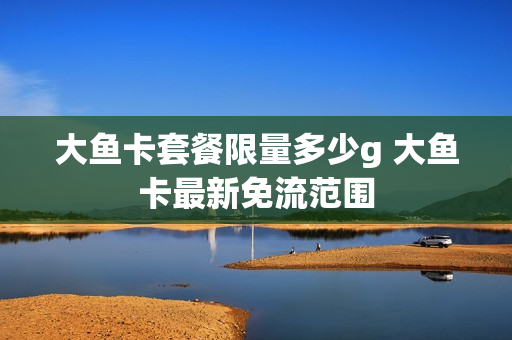 大鱼卡套餐限量多少g 大鱼卡最新免流范围