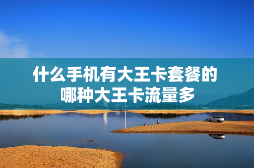 什么手机有大王卡套餐的 哪种大王卡流量多