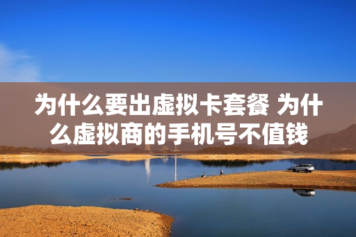 为什么要出虚拟卡套餐 为什么虚拟商的手机号不值钱