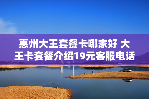 惠州大王套餐卡哪家好 大王卡套餐介绍19元客服电话