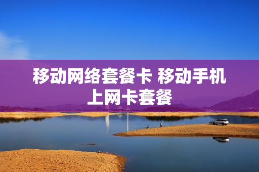 移动网络套餐卡 移动手机上网卡套餐