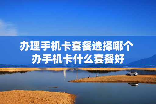 办理手机卡套餐选择哪个 办手机卡什么套餐好