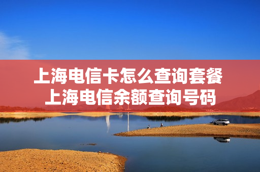 上海电信卡怎么查询套餐 上海电信余额查询号码