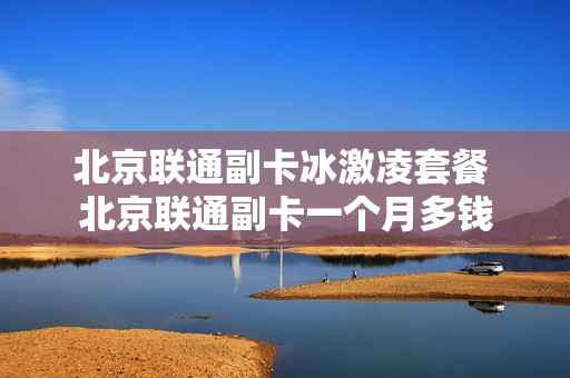 北京联通副卡冰激凌套餐 北京联通副卡一个月多钱