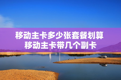 移动主卡多少张套餐划算 移动主卡带几个副卡