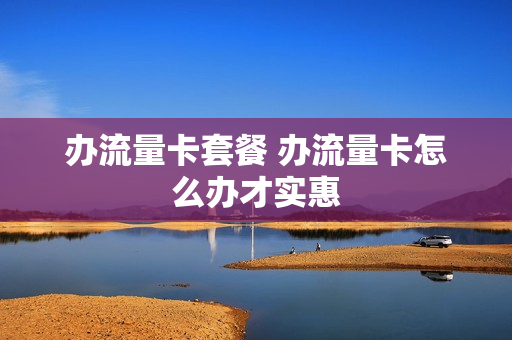 办流量卡套餐 办流量卡怎么办才实惠