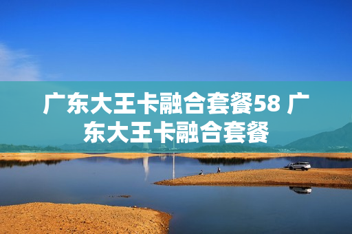 广东大王卡融合套餐58 广东大王卡融合套餐