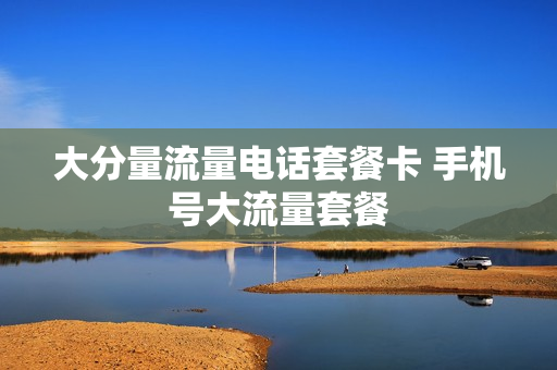 大分量流量电话套餐卡 手机号大流量套餐