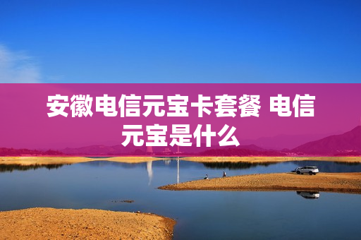 安徽电信元宝卡套餐 电信元宝是什么