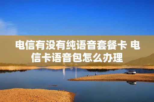 电信有没有纯语音套餐卡 电信卡语音包怎么办理