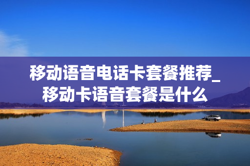 移动语音电话卡套餐推荐_移动卡语音套餐是什么