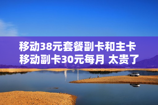 移动38元套餐副卡和主卡 移动副卡30元每月 太贵了