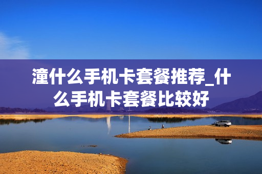 潼什么手机卡套餐推荐_什么手机卡套餐比较好
