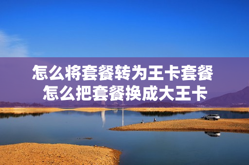 怎么将套餐转为王卡套餐 怎么把套餐换成大王卡
