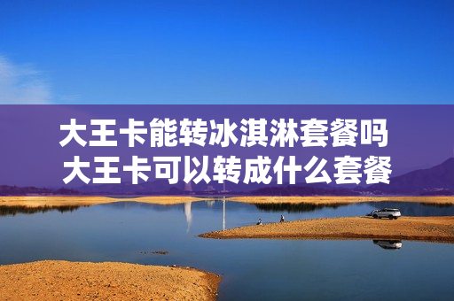 大王卡能转冰淇淋套餐吗 大王卡可以转成什么套餐