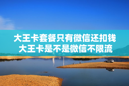 大王卡套餐只有微信还扣钱 大王卡是不是微信不限流量