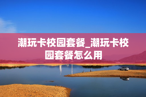 潮玩卡校园套餐_潮玩卡校园套餐怎么用