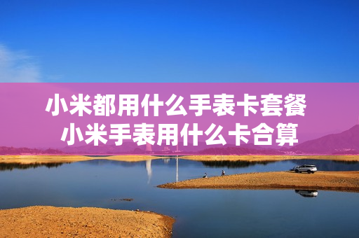 小米都用什么手表卡套餐 小米手表用什么卡合算