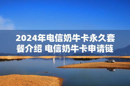 2024年电信奶牛卡永久套餐介绍 电信奶牛卡申请链接