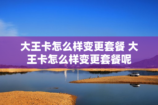 大王卡怎么样变更套餐 大王卡怎么样变更套餐呢