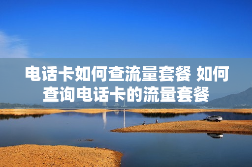 电话卡如何查流量套餐 如何查询电话卡的流量套餐
