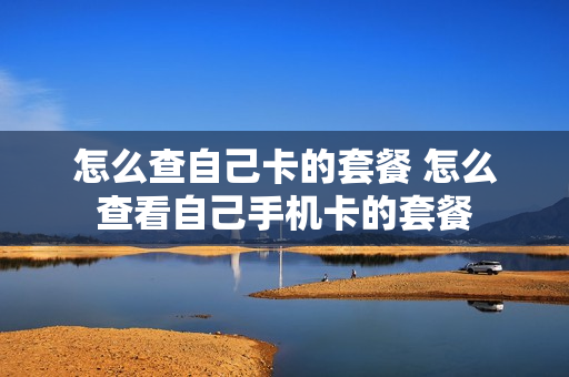 怎么查自己卡的套餐 怎么查看自己手机卡的套餐