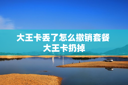 大王卡丢了怎么撤销套餐 大王卡扔掉
