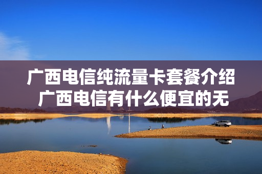 广西电信纯流量卡套餐介绍 广西电信有什么便宜的无限流量卡