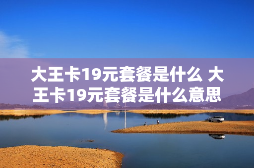 大王卡19元套餐是什么 大王卡19元套餐是什么意思