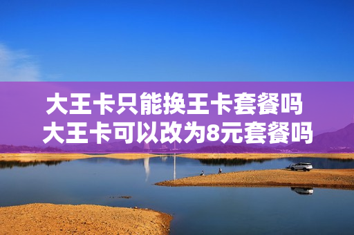 大王卡只能换王卡套餐吗 大王卡可以改为8元套餐吗