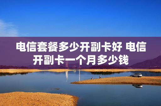 电信套餐多少开副卡好 电信开副卡一个月多少钱