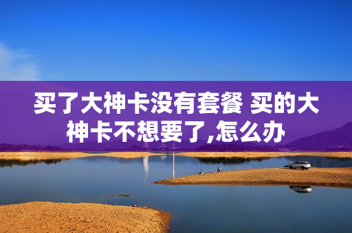 买了大神卡没有套餐 买的大神卡不想要了,怎么办