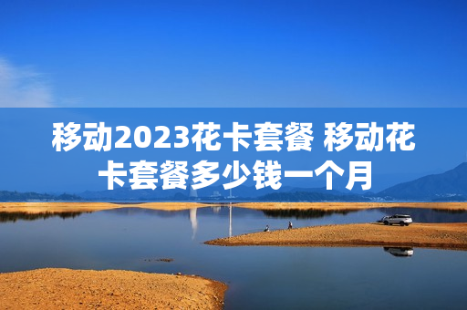 移动2023花卡套餐 移动花卡套餐多少钱一个月