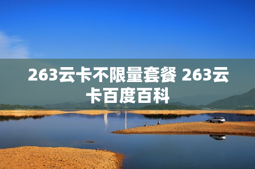 263云卡不限量套餐 263云卡百度百科
