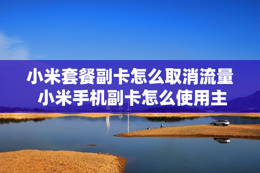 小米套餐副卡怎么取消流量 小米手机副卡怎么使用主卡流量