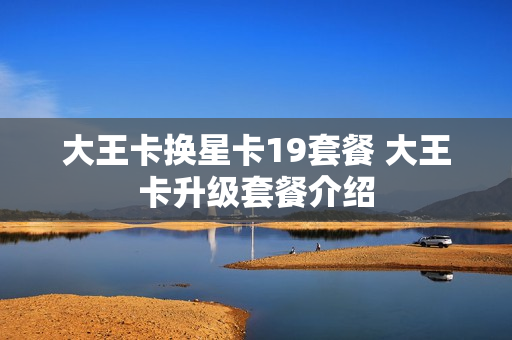 大王卡换星卡19套餐 大王卡升级套餐介绍