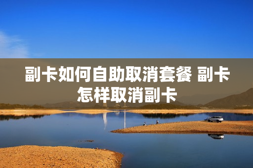 副卡如何自助取消套餐 副卡怎样取消副卡