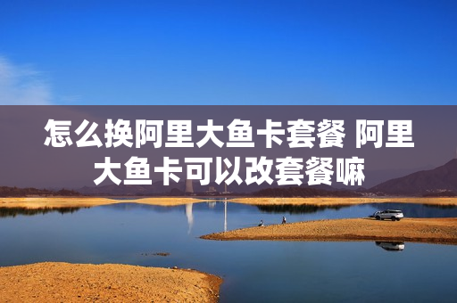 怎么换阿里大鱼卡套餐 阿里大鱼卡可以改套餐嘛