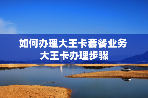 如何办理大王卡套餐业务 大王卡办理步骤