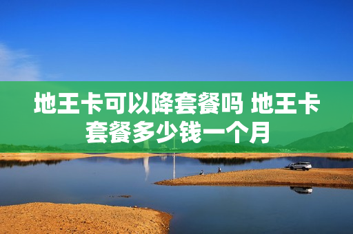 地王卡可以降套餐吗 地王卡套餐多少钱一个月