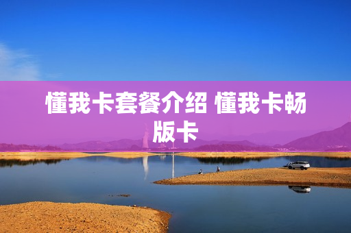 懂我卡套餐介绍 懂我卡畅版卡