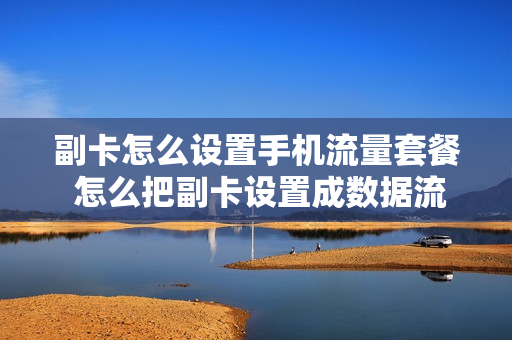 副卡怎么设置手机流量套餐 怎么把副卡设置成数据流量