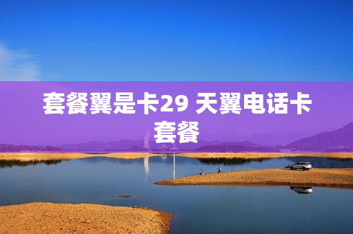 套餐翼是卡29 天翼电话卡套餐