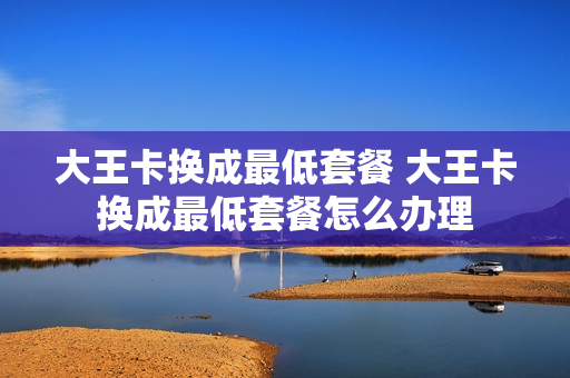 大王卡换成最低套餐 大王卡换成最低套餐怎么办理